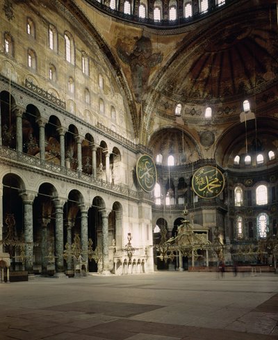 Vista de la nave de Byzantine School